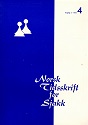 NORSK TIDSKRIFT FOR SJAKK / 1972 vol 3, no 4